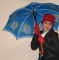 Deštník -hedvábí - Mary Poppins